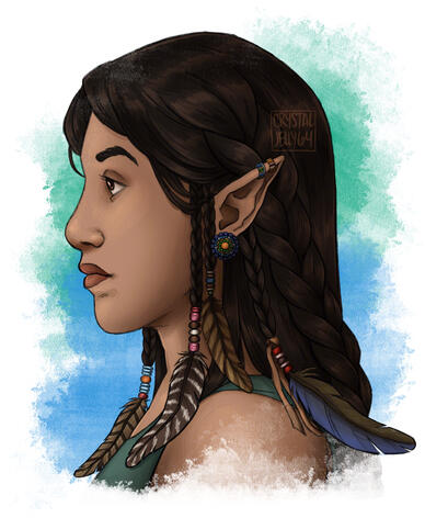 Side Profile, Fully Rendered Sample