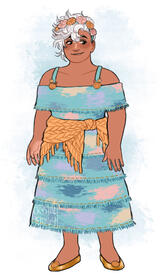 Full Body, Flat Color Sample